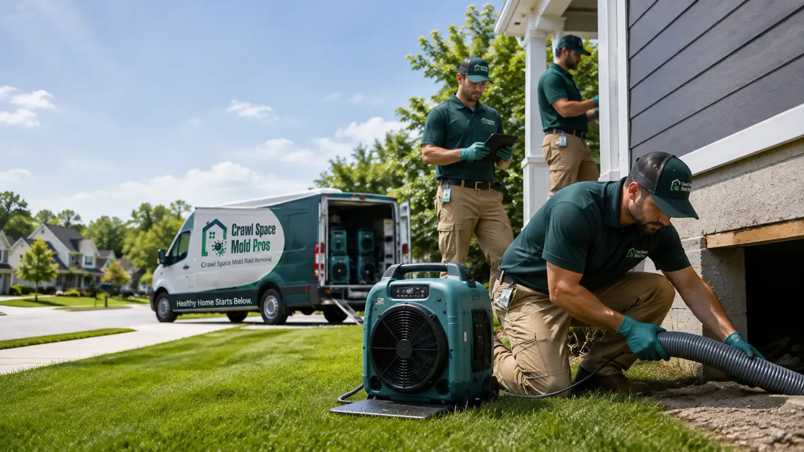 Crawl Space Mold Removal in Hanahan, SC